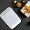 15 Count Disposable Foam Trays 8.5" x 6" Lightweight Serving Trays for Food, Meat, or Produce